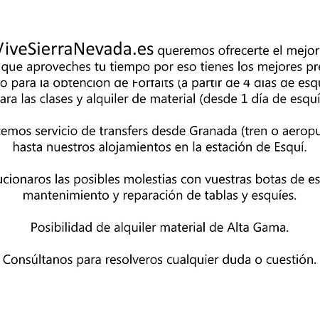 vivesierranevada 3dorm Duplex PLAZA Montebajo junto telecabinas Sierra Nevada Exterior foto